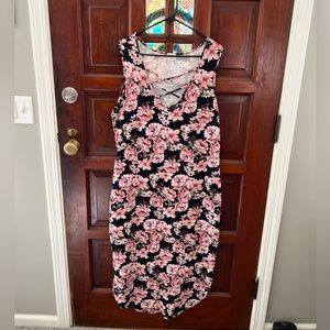 Ultra Flirt 2xl floral maxi dress